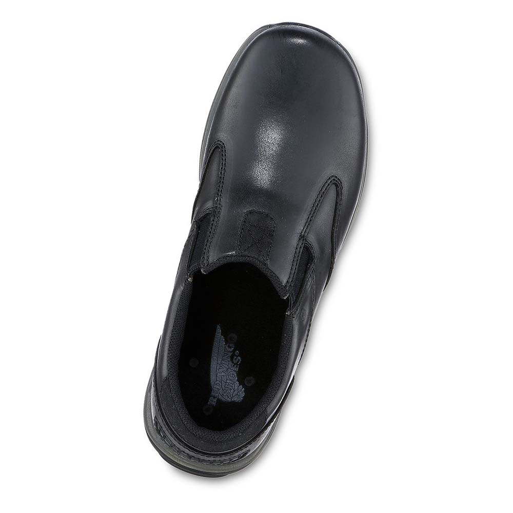 Red Wing Soft Toe Slip On Men's Shoes Black | ZA 181FDN